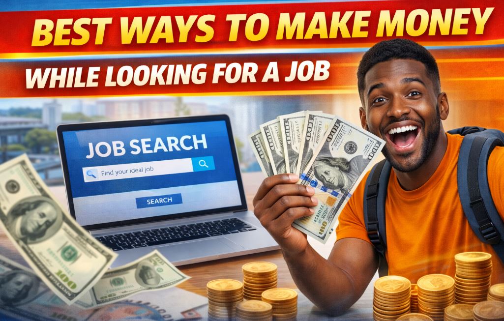 BEST WAYS TO MAKE MONEY WHILE LOOKING FOR A JOB