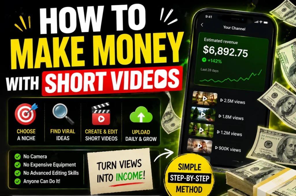 make money with short videos
